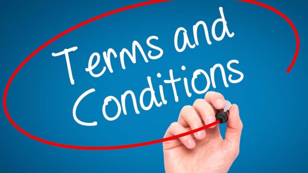 Terms and Conditions